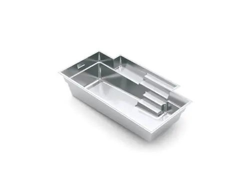 The Elegance™ Fiberglass Pool 3D image